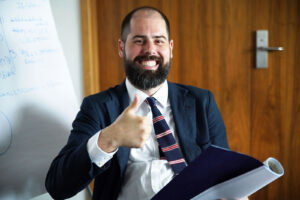 Michał Kubiak prowadzi z żoną franczyzowe biuro Freedom Nieruchomości w Lublinie
