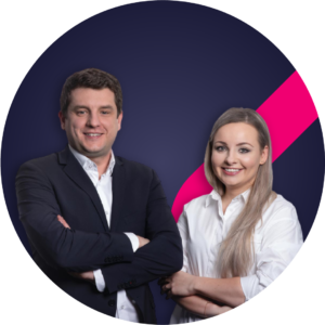Milena i Piotr Kumięga, dyrektorzy biura Freedom Nieruchomości Radom