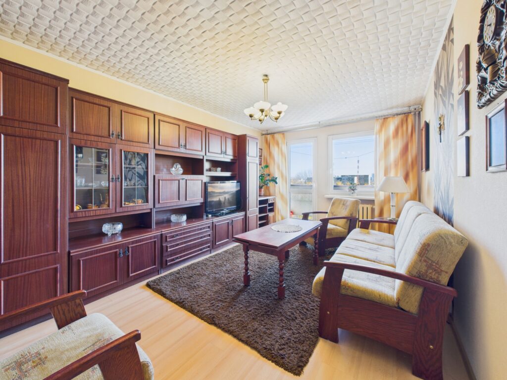 Katowice | 2 pokoje z balkonem i pięknym widokiem - rzut 1