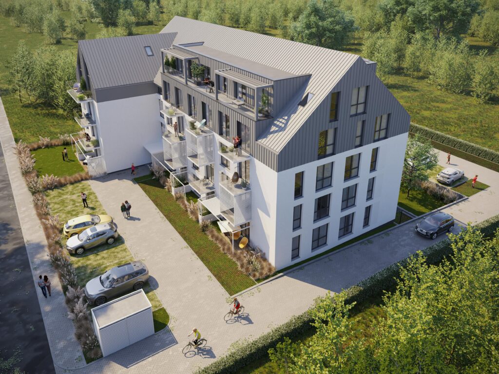 Dwupoziomowy apartament z tarasem, 400m od Morza - zdjęcie 1