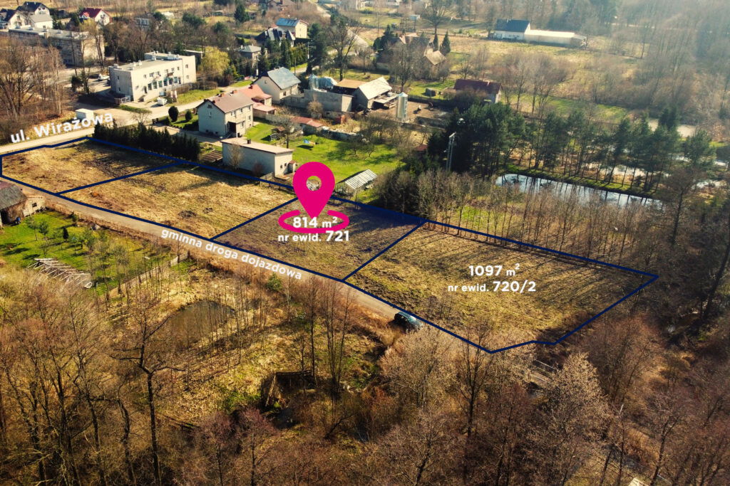 Działka budowlana z warunkami zabudowy 814 m² - zdjęcie 6
