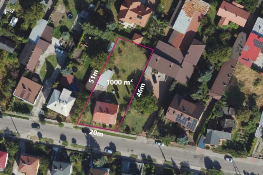 Duża działka 1000 m2 z domem blisko AWF i centrum - zdjęcie 4