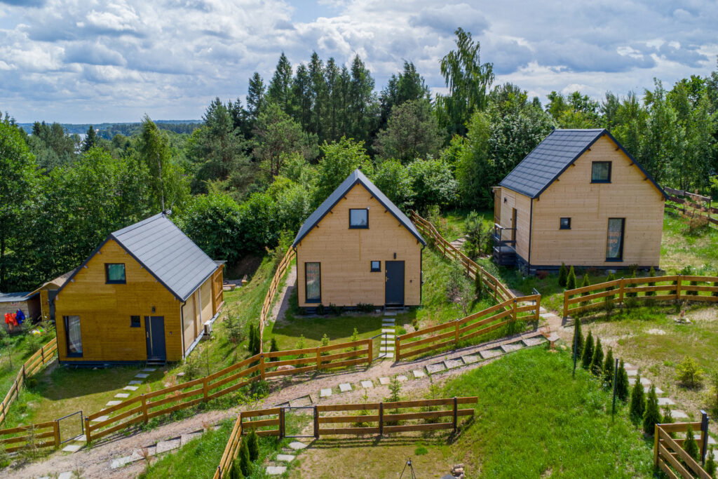 Gotowy biznes 6 nowych domów na Mazurach na wynajm - zdjęcie 25