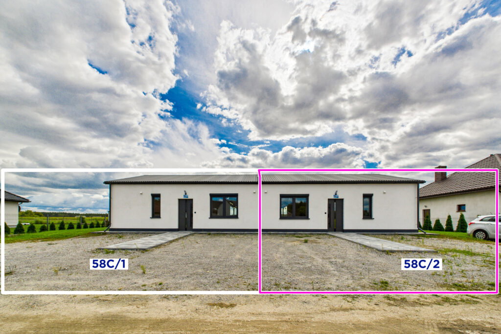 Nowy dom parterowy, bliżniak w cenie mieszkania - zdjęcie 1