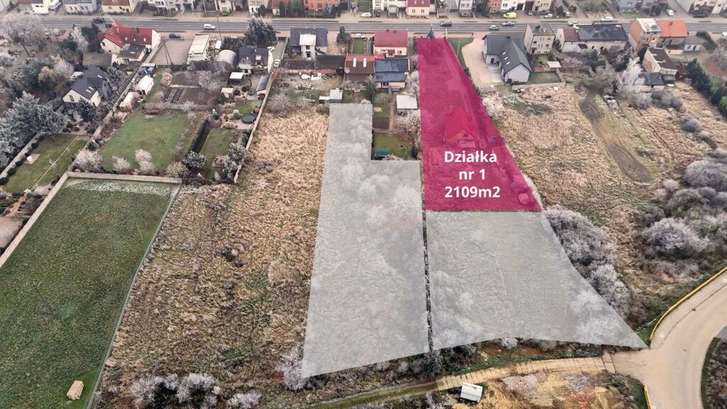 Duża działka z domem w centrum Gostynia - zdjęcie 2