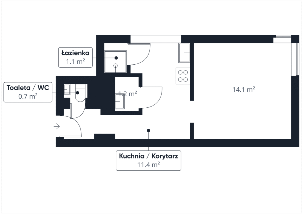Nowa kawalerka z miejscem parkingowym, Bytom. - zdjęcie 10