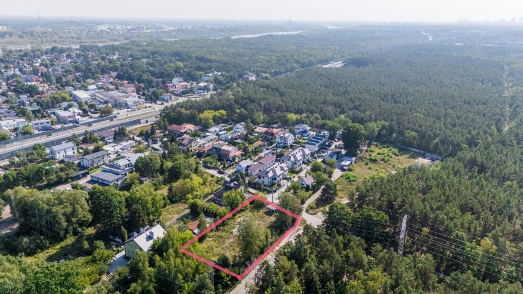 Działka budowlana 2058,0m2 przy granicy z Warszawą - zdjęcie 6