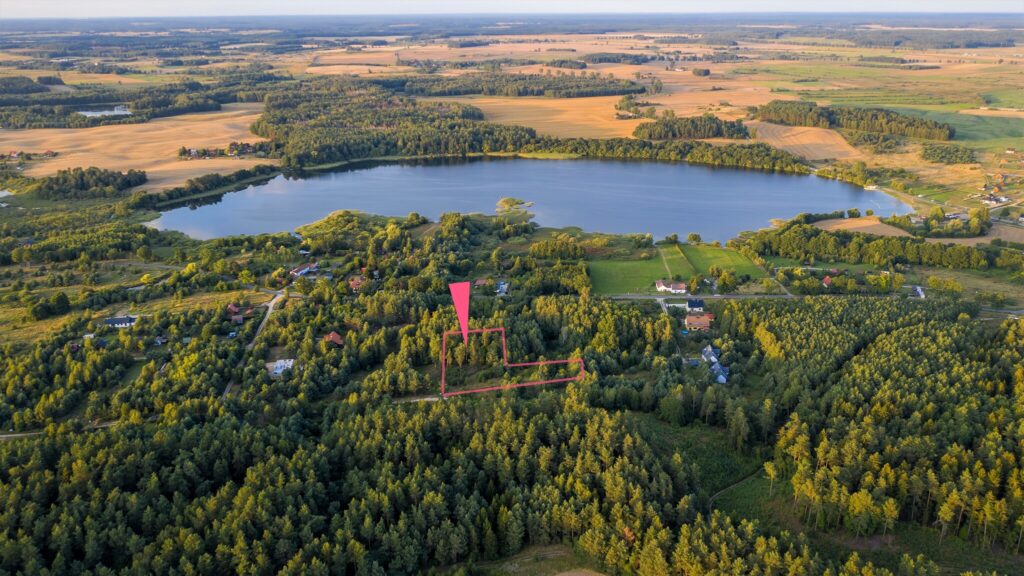 Działka budowlana z częścią lasu na sprzedaż - zdjęcie 2