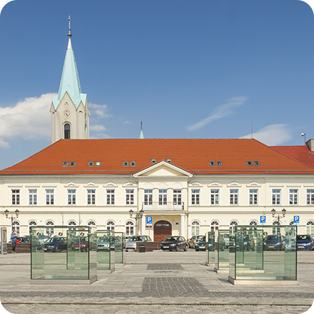 Widok na Kamienicę Ślebarskich w Oświęcimiu | Freedom nieruchomości