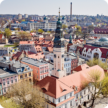Widok na Zieloną górę | Freedom nieruchomości