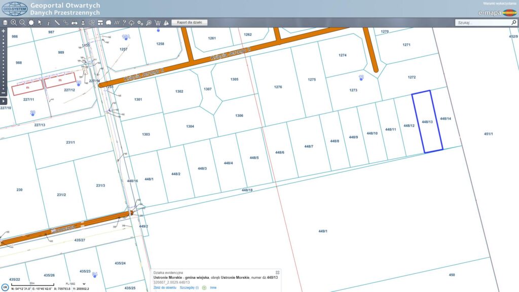 Działka budowlana w Ustr. Morskim, 950 m od morza - zdjęcie 7