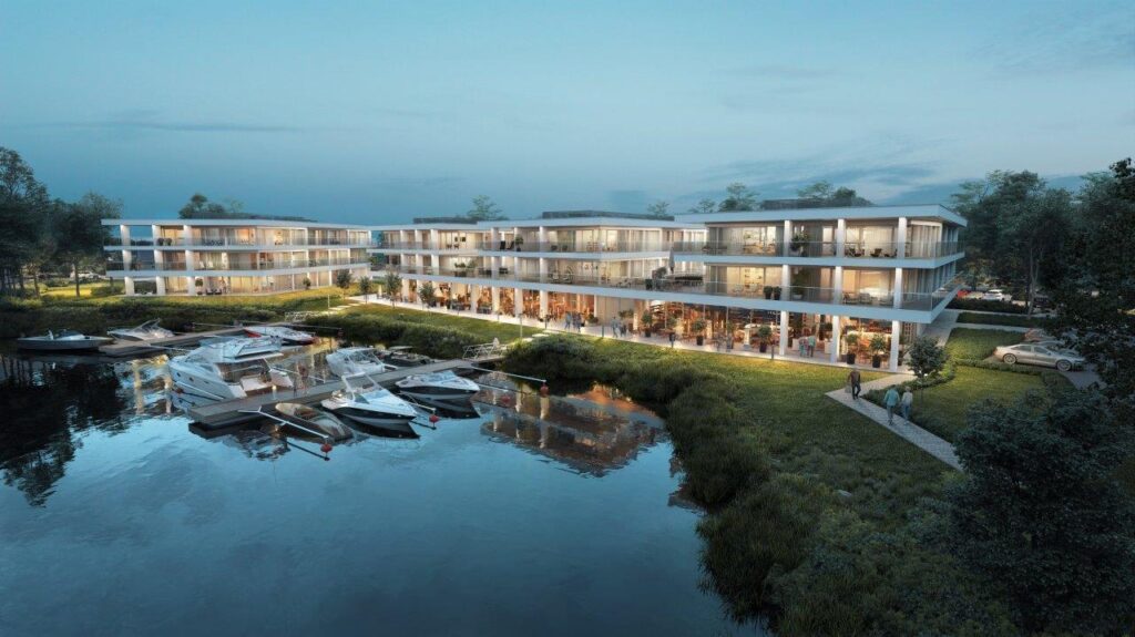 Nowoczesny apartament nad jeziorem - zdjęcie 12