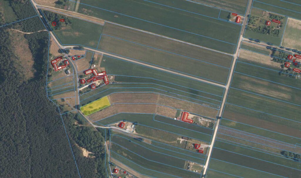 Działka we wsi Zawady gm. Rzeczyca- 0,3010 HA. - zdjęcie 2