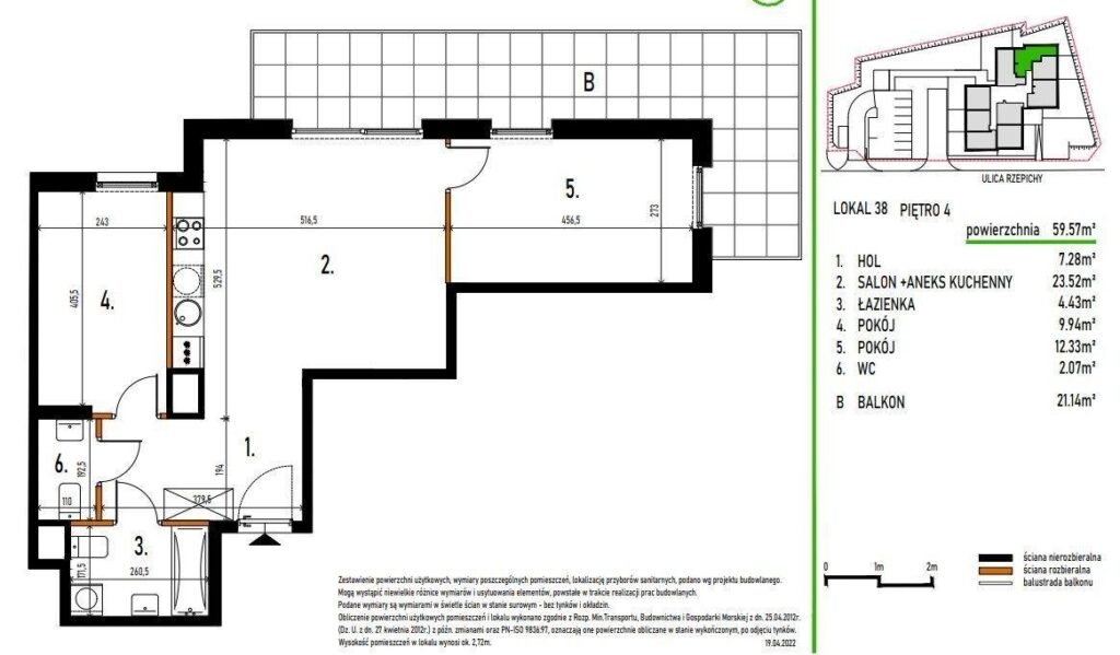 Piękny apartament 3 pok. 59,5m Targówek, Rzepichy - zdjęcie 4