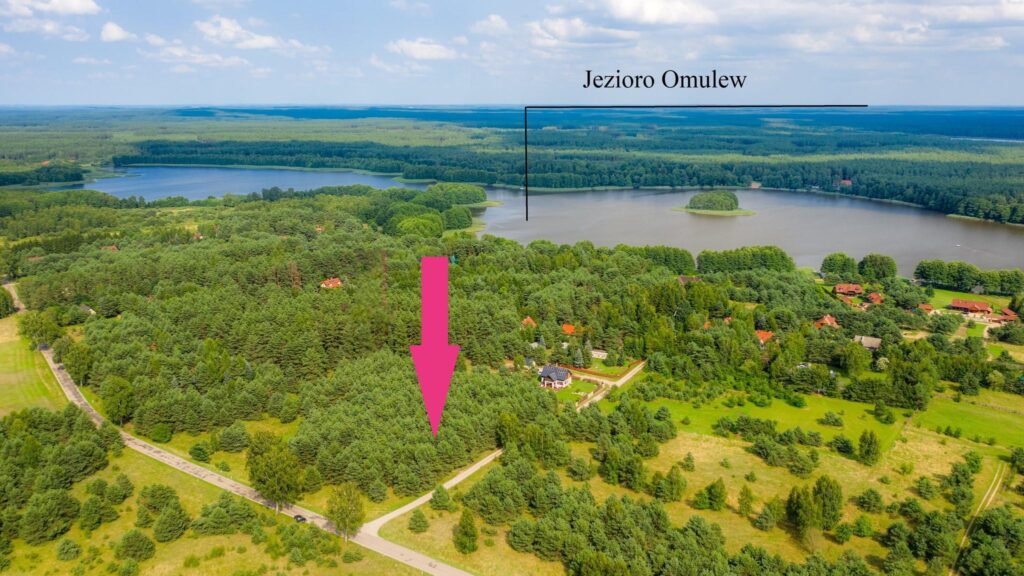 Działka mieszkalno-letniskowa nad jeziorem Omulew! - zdjęcie 1