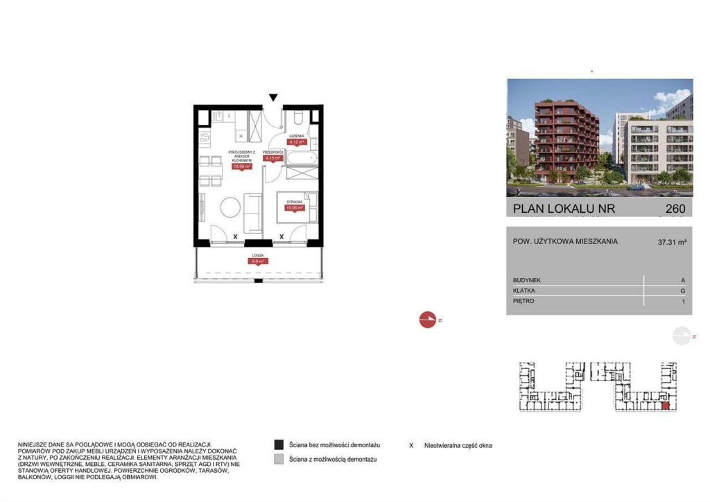 2-pokojowe mieszkanie przy Westfield Mokotów - zdjęcie 3