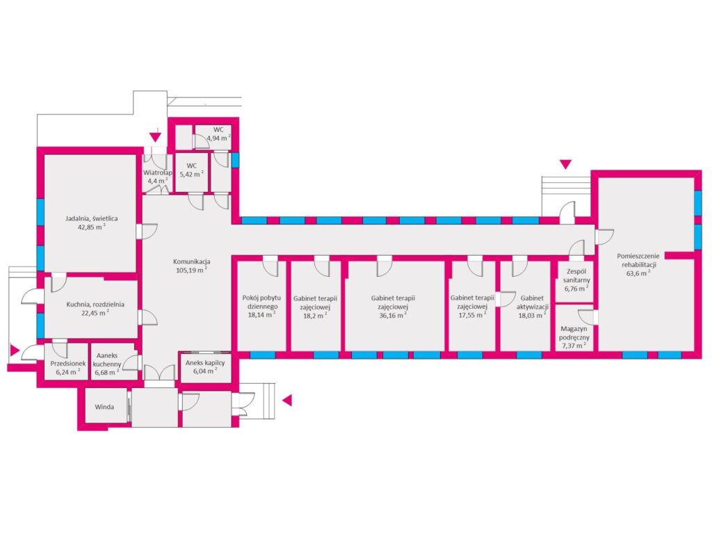 Budynek komercyjny Kamionka Górna, pow. niżański - zdjęcie 4