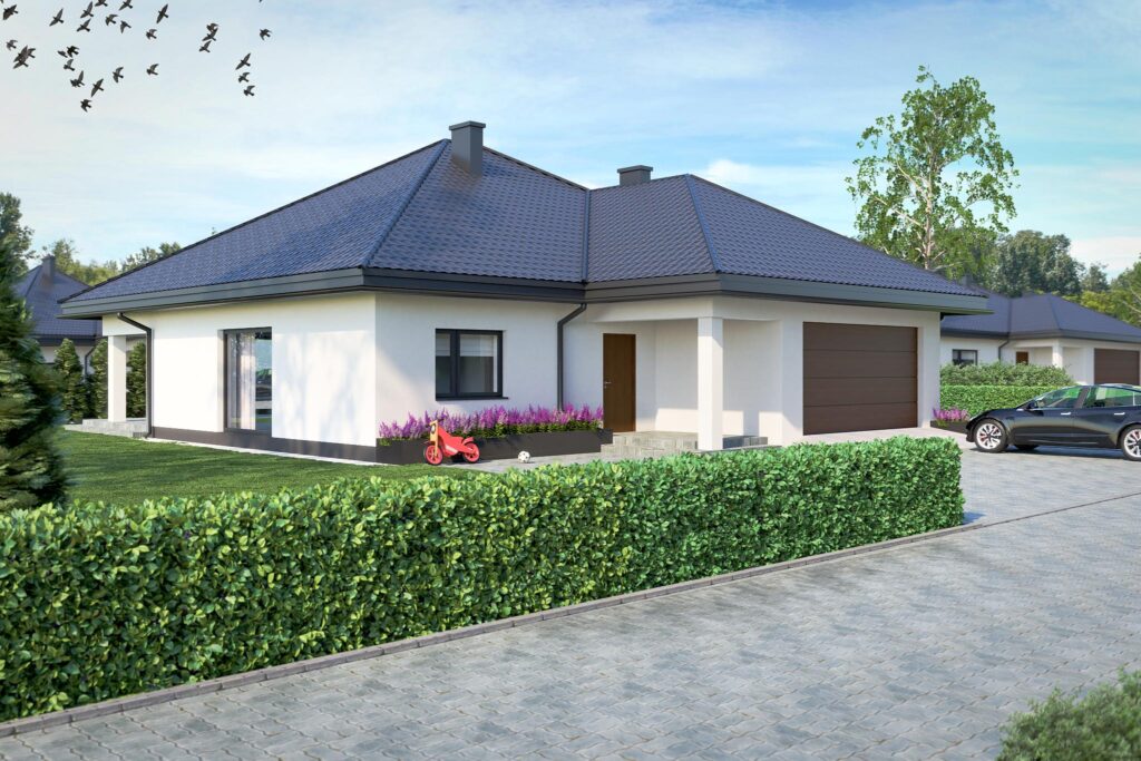 Nowoczesny dom blisko natury Osiedle Brzozowa - zdjęcie 14