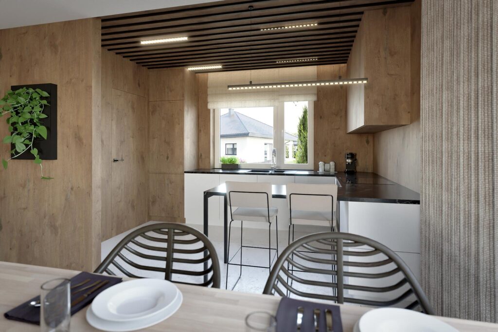 Nowoczesny dom blisko natury Osiedle Brzozowa - zdjęcie 17