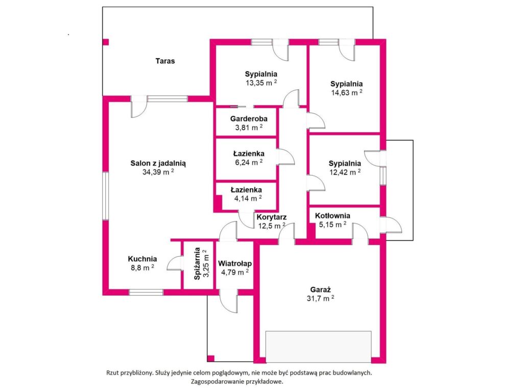 Nowoczesny dom blisko natury Osiedle Brzozowa - zdjęcie 18