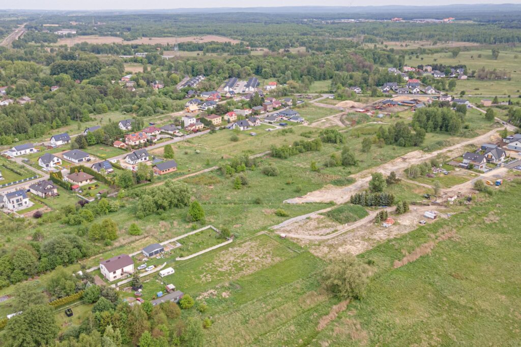 Działka budowlana o powierzchni 1003m2 Dąbrowie G. - zdjęcie 9