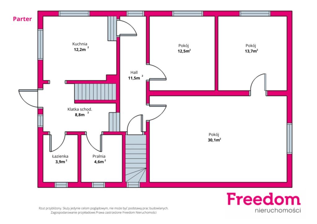 Dom wolnostojący do remontu 127 m2 w cenie działki - zdjęcie 5