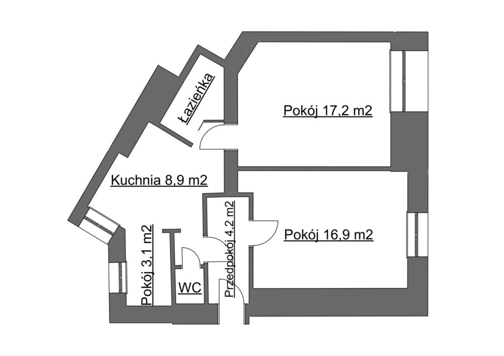 REZERWACJA, mieszkanie kamieniczne - zdjęcie 1