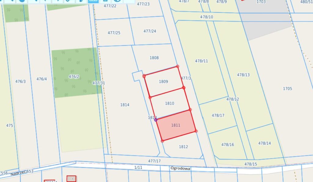 Działka budowlana 1,5Km do stacji pkp 1125m2 - zdjęcie 5