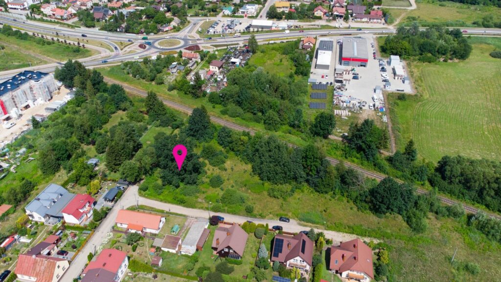 Działka budowlana 1306 m2 w Zaściankach. - zdjęcie 1