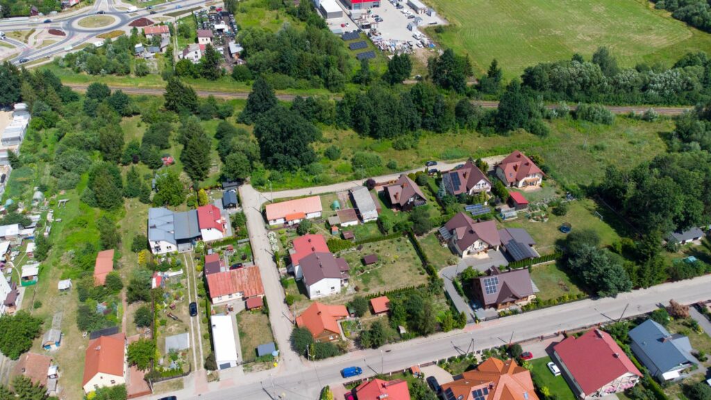 Działka budowlana 1306 m2 w Zaściankach. - zdjęcie 3