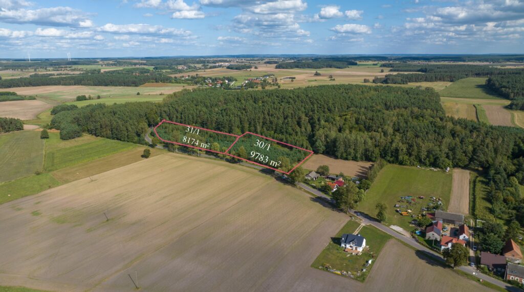 Działka siedliskowa pod lasem - zdjęcie 1