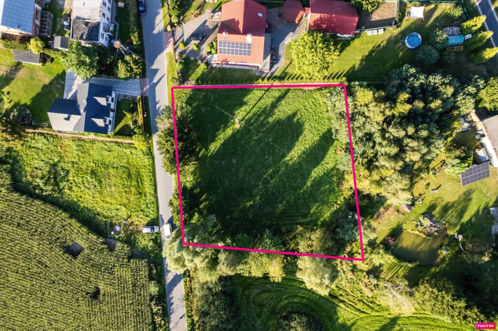 Działka budowlana z uzbrojeniem na sprzedaż - rzut 1