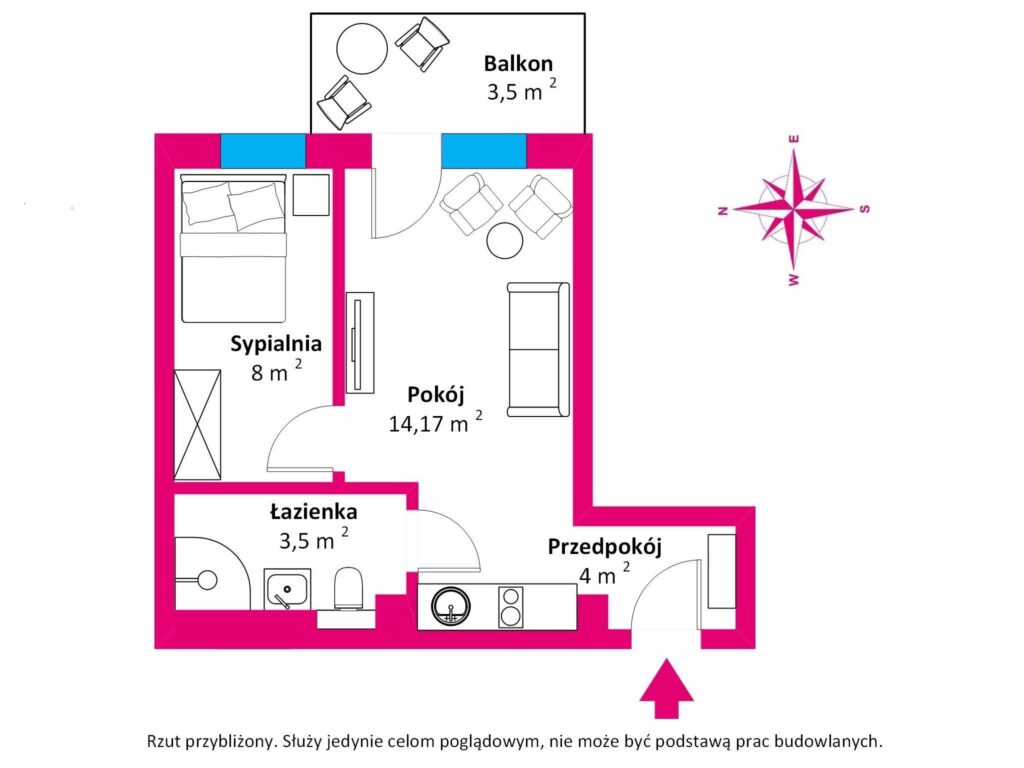 Zadbany apartament w Hotelu 4* - zdjęcie 5