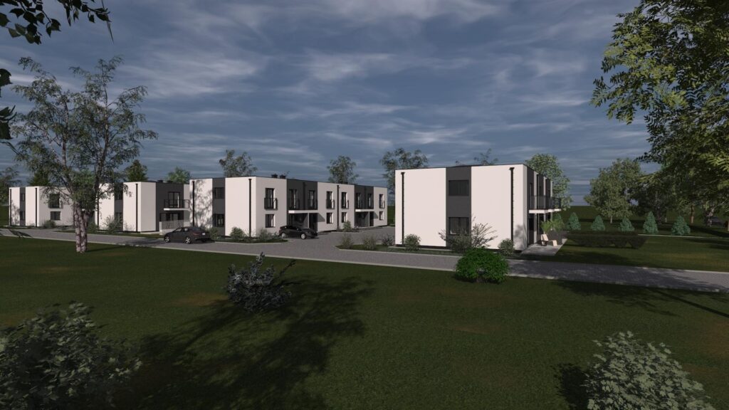 Niekanin, działka z gotowym projektem 18 domków - zdjęcie 1