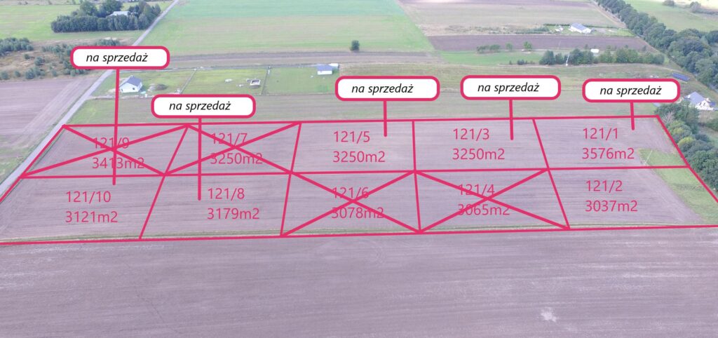 Nieżyn, duże działki, 13km od Kołobrzegu - zdjęcie 1