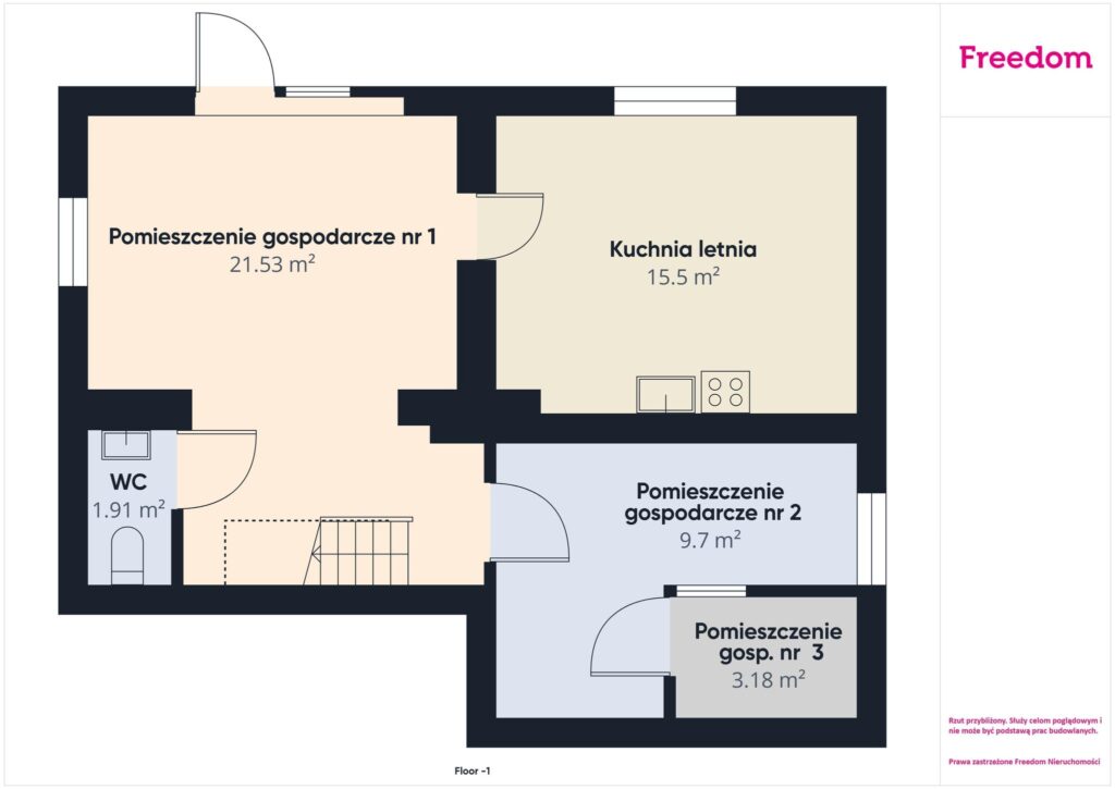 Idealny dom dla niewielkiej rodziny pod Jasłem! - rzut 3