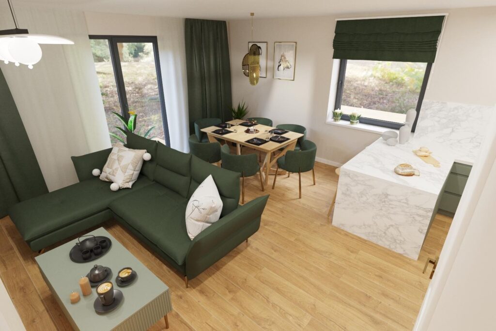 Nowoczesny dom w Gortatowie - zdjęcie 1