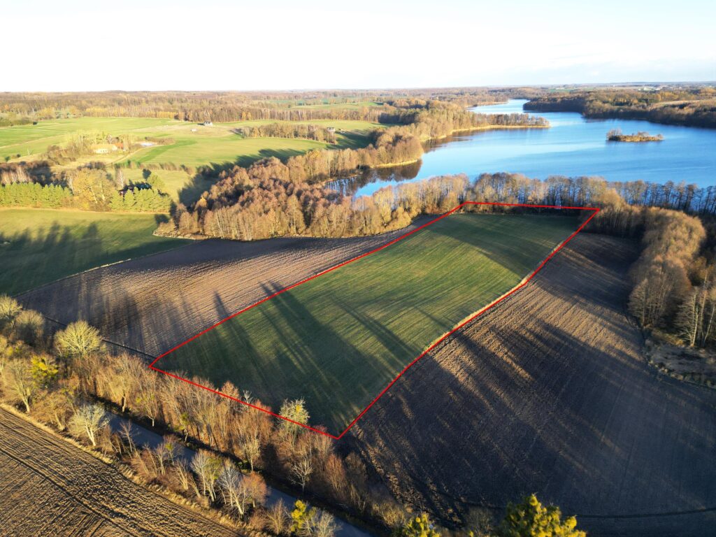 Działka z linia brzegową jeziora - zdjęcie 3