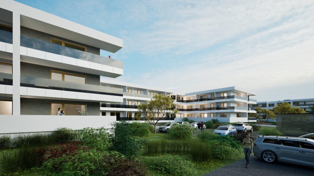 Gotowy nowy apartament z dużym zielonym tarasem. - zdjęcie 2