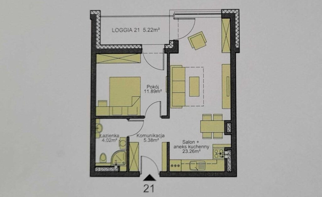 Nowy apartament z loggią w Opolu. - zdjęcie 7