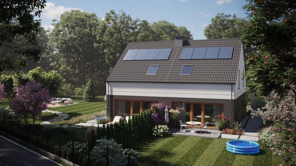 Nowe domy 102m2 z garażem. Taras, ogród, park. - zdjęcie 5