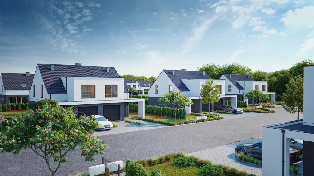 Nowe domy 102m2 z garażem. Taras, ogród, park. - zdjęcie 8