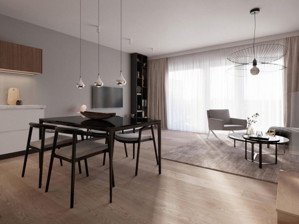 Nowe domy 102m2 z garażem. Taras, ogród, park. - zdjęcie 13