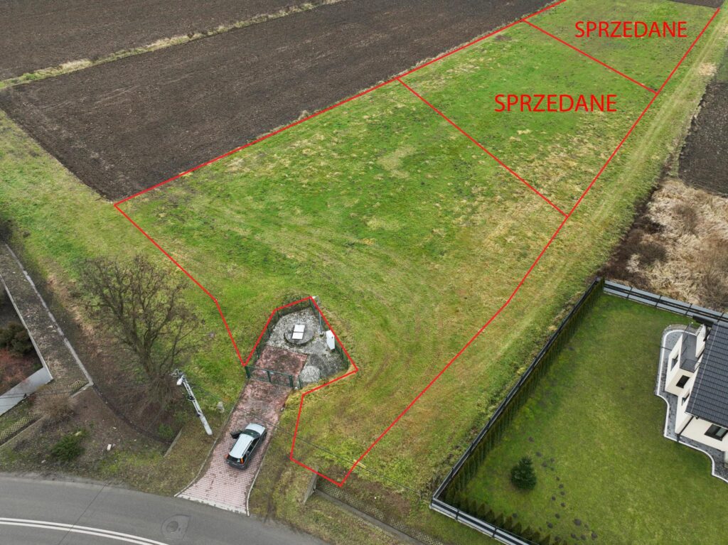 15 arowa działka pod dom w Przylasku Rusieckim - zdjęcie 1