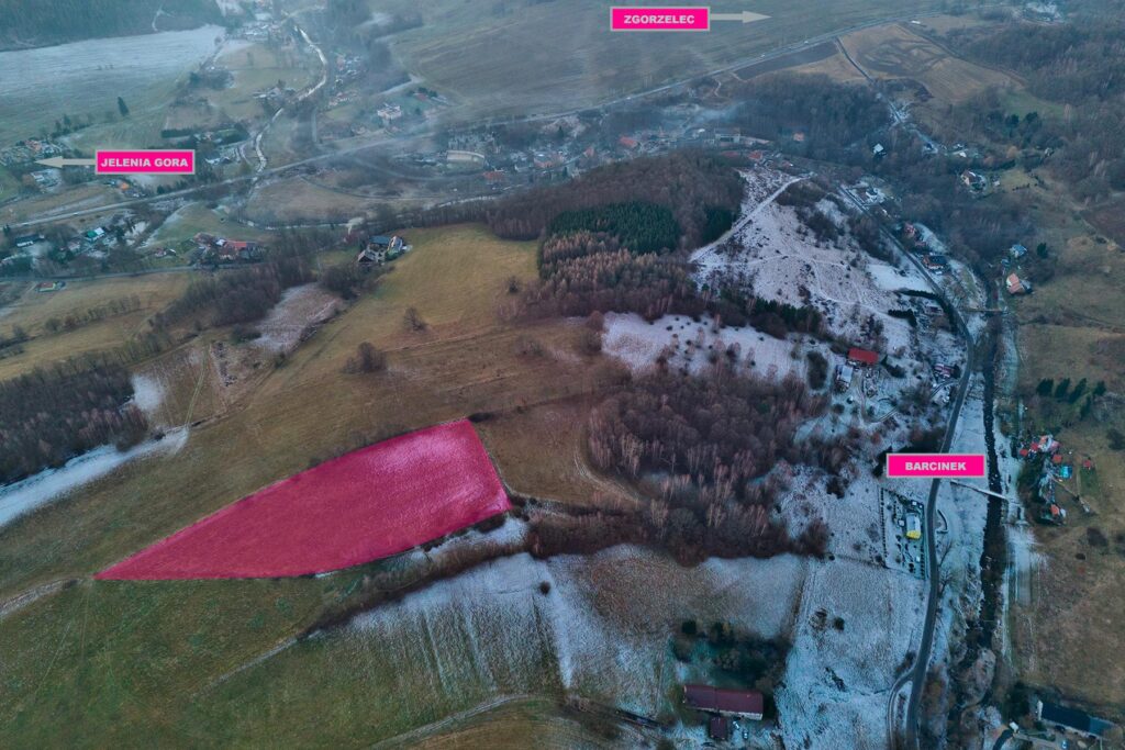 Działka rolna Barcinek, koło Jeleniej Góry! - zdjęcie 2