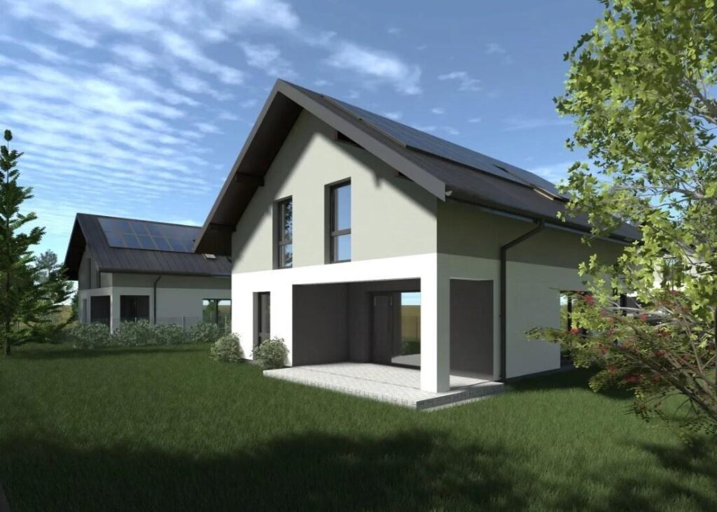 Nowe domy w stanie deweloperskim, Dobrzyniewo Duże - zdjęcie 2