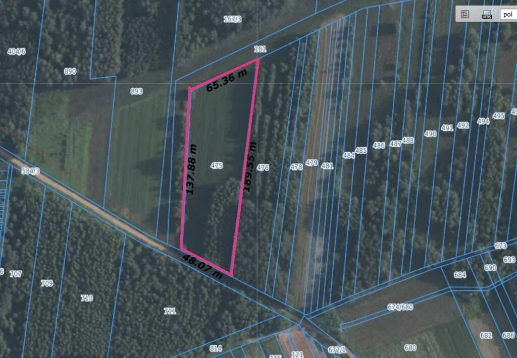 Działka na sprzedaż - zdjęcie 1