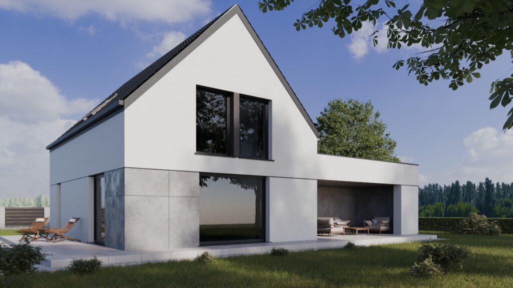 Nowoczesny dom blisko natury - zdjęcie 2