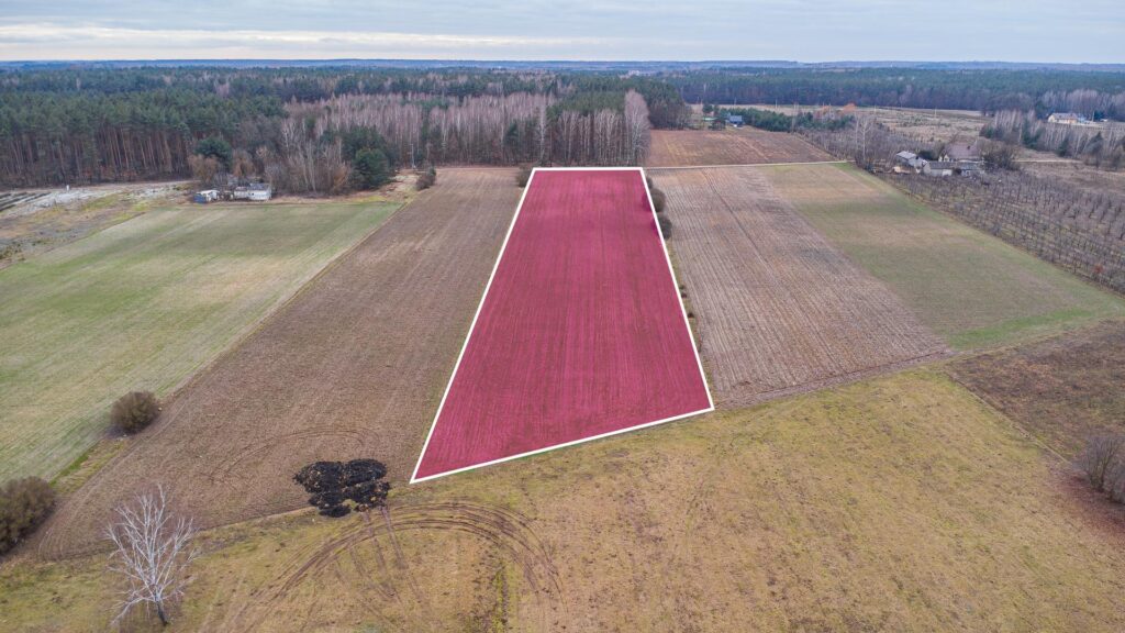 Piękna działka 1,05 ha Chudolipie gm. Mszczonów - zdjęcie 1