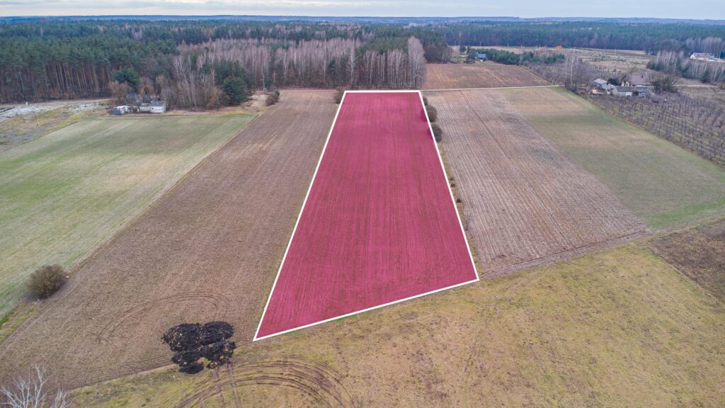 Piękna działka 1,05 ha Chudolipie gm. Mszczonów - zdjęcie 4